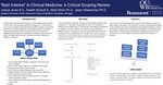 'Best Interest' in Clinical Medicine: A Critical Scoping Review