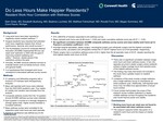 Resident Work Hour Correlation with Wellness Scores: Do Less Hours Make Happier Residents? by Samuel Girian, Elizabeth Bushong, Beatrice Lucchesi, Matthew Fahrenkopf, Ronald Ford, and Megan Sommers