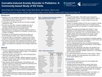 Cannabis-Induced Anxiety Disorder in Pediatrics: A Community-based Study of Emergency Department Visits by Simran Bhogal, Ryan Throrburgh, Megan Courtley, Mariah Barnes, Jason Seamon, Jennifer Bach, Christian Kolacki, Thomas Peterson, and Jeffrey Jones