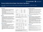 Primary Umbilical Hernia Repair: Does Suture Type Matter? by Kristen Hawes, Alex Finn, Tien Hua, Madison Mangione, Elizabeth Martin, Steven Kuselias, Giuseppe Zambito, and Amy Banks-Venegoni