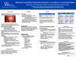 Differences in Small Bowel Obstruction Outcomes in an Academic vs Community Hospital.