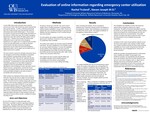 Evaluation of online patient information regarding emergency center utilization