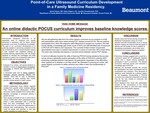 Point-of-Care Ultrasound Curriculum Development in a Family Medicine Residency by David Adams, Dylan Rogers, and Jennifer Kowalkowski