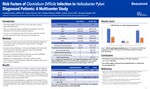 Risk Factors of Clostridium Difficile Infection in Helicobacter Pylori Diagnosed Patients: A Multicenter Study