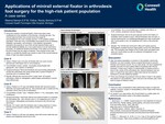 Applications of Minirail External Fixator in  Arthrodesis  Foot Surgery for the High-Risk Patient Population: A Case Series