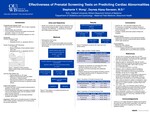 Effectiveness of Prenatal Screening Tests on Predicting Cardiac Anomalies by Stephanie Y. Wong and Zeynep Alpay Savasan