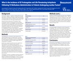 What is the Incidence of QT Prolongation and Life-Threatening Arrhythmia Following IV Methadone Administration in Patients Undergoing Lumbar Fusion?