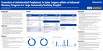Evaluation of Antimicrobial Prophylaxis in Spine Surgery within an Enhanced Recovery Program at a Large Community Teaching Hospital