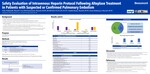 Safety Evaluation of Intravenous Heparin Protocol Following Alteplase Treatment in Patients with Suspected or Confirmed Pulmonary Embolism by Erika Waldsmith, Lisa Hall Zimmerman, and Claudia Hanni