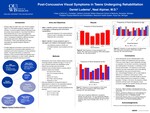 Post-Concussive Visual Symptoms in Teens Undergoing Rehabilitation by Daniel Ludema and Neil Alpiner